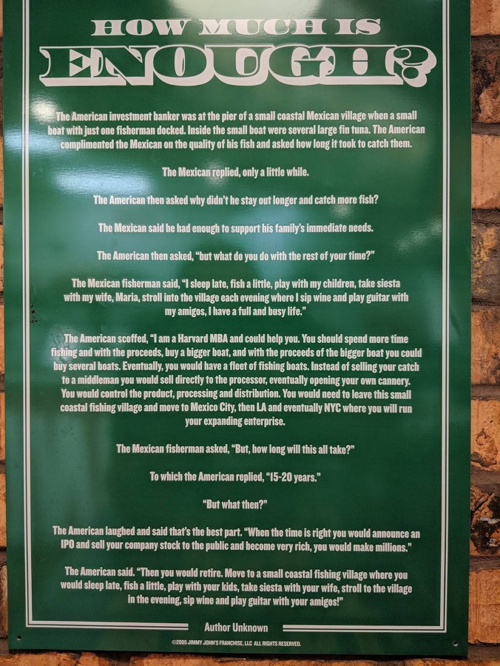 Jimmy Johns | meal delivery | 35 N Queen St, Lancaster, PA 17603, USA | 7175179493 OR +1 717-517-9493