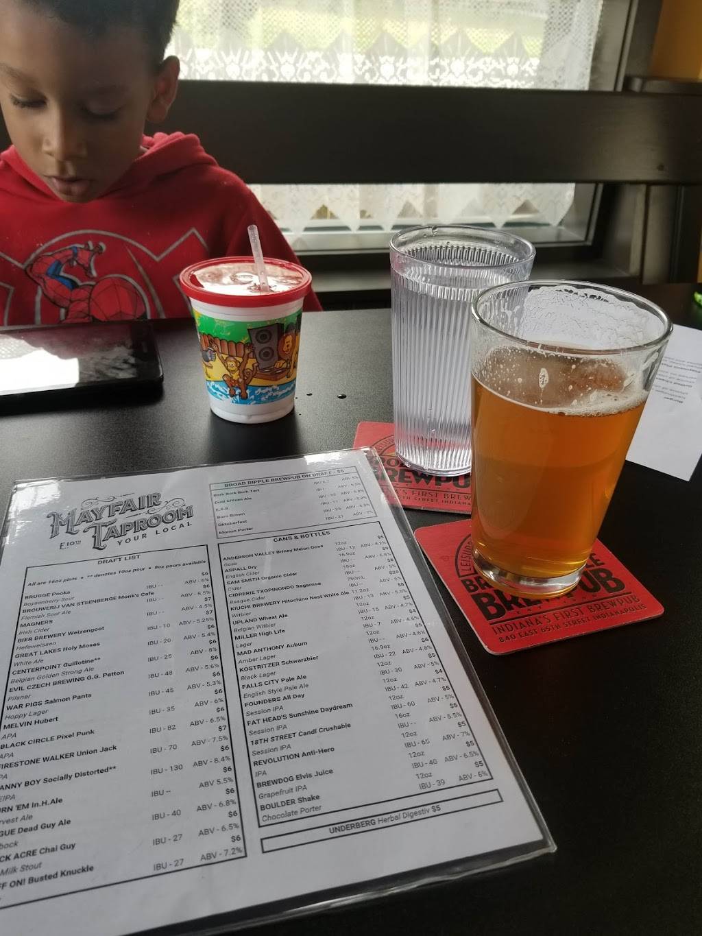 Mayfair Taproom | restaurant | 2032 E 10th St, Indianapolis, IN 46201, USA | 3174192393 OR +1 317-419-2393