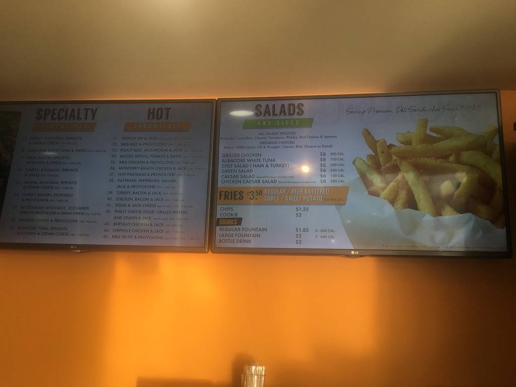 Deli Delicious | restaurant | 3848 McHenry Ave #105, Modesto, CA 95356, USA | 2095216000 OR +1 209-521-6000