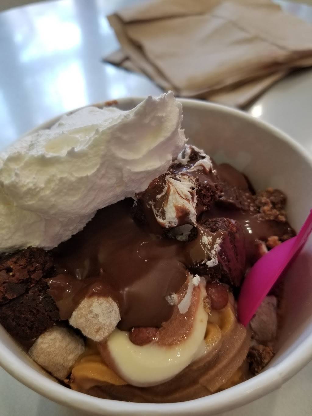 Menchies Frozen Yogurt | bakery | 6046 Winthrop Town Centre Ave, Riverview, FL 33578, USA | 8134093834 OR +1 813-409-3834