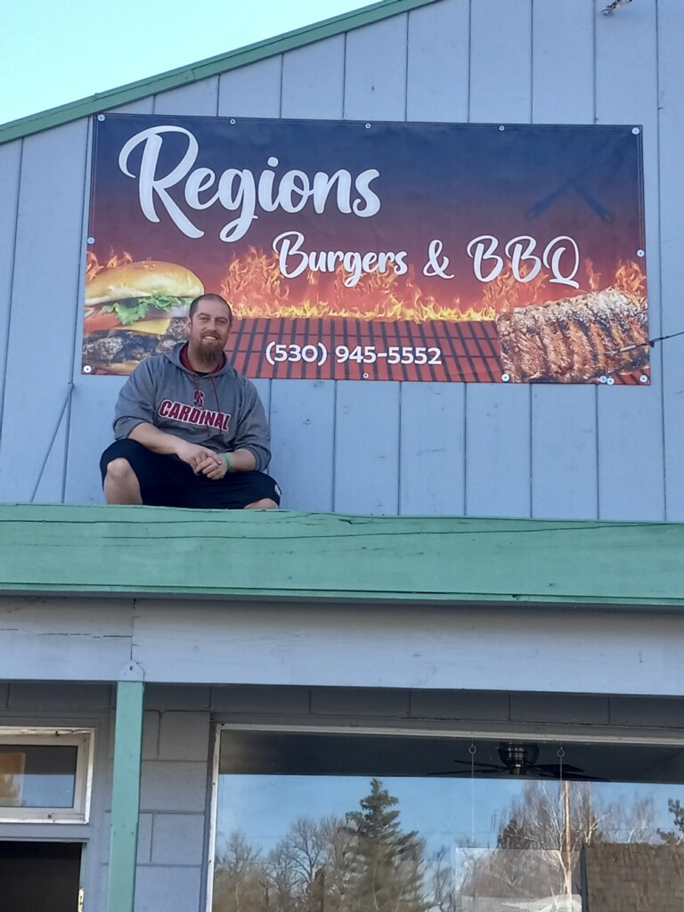 Regions Burgers and BBQ | restaurant | 37063 Main St, Burney, CA 96013, USA | 5309455552 OR +1 530-945-5552