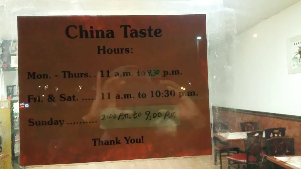 China Taste | restaurant | 1890 Berryhill Rd, Cordova, TN 38016, USA | 9017379206 OR +1 901-737-9206