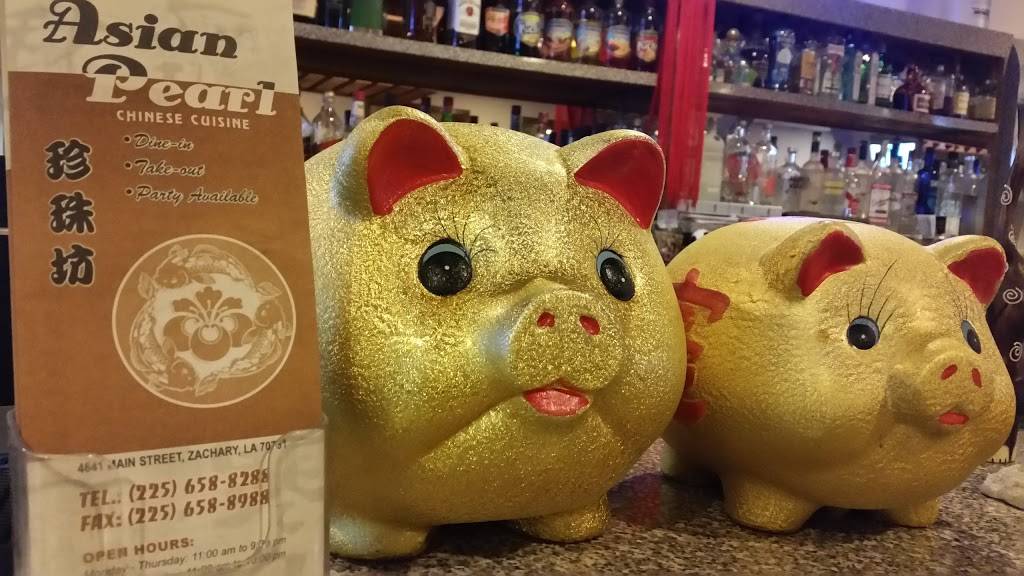 Asian Pearl Chinese Restaurant | restaurant | 4641 Main St, Zachary, LA 70791, USA | 2256588288 OR +1 225-658-8288