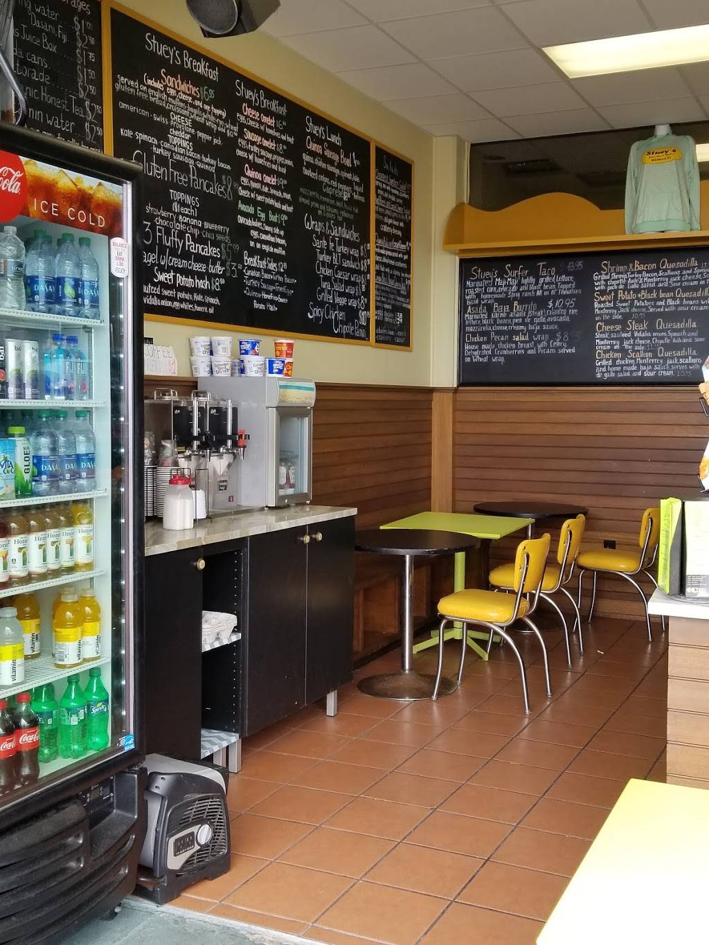 Stueys Juice Bar & Bistro | restaurant | 5302 Boardwalk, Wildwood, NJ 08260, USA | 6094253474 OR +1 609-425-3474