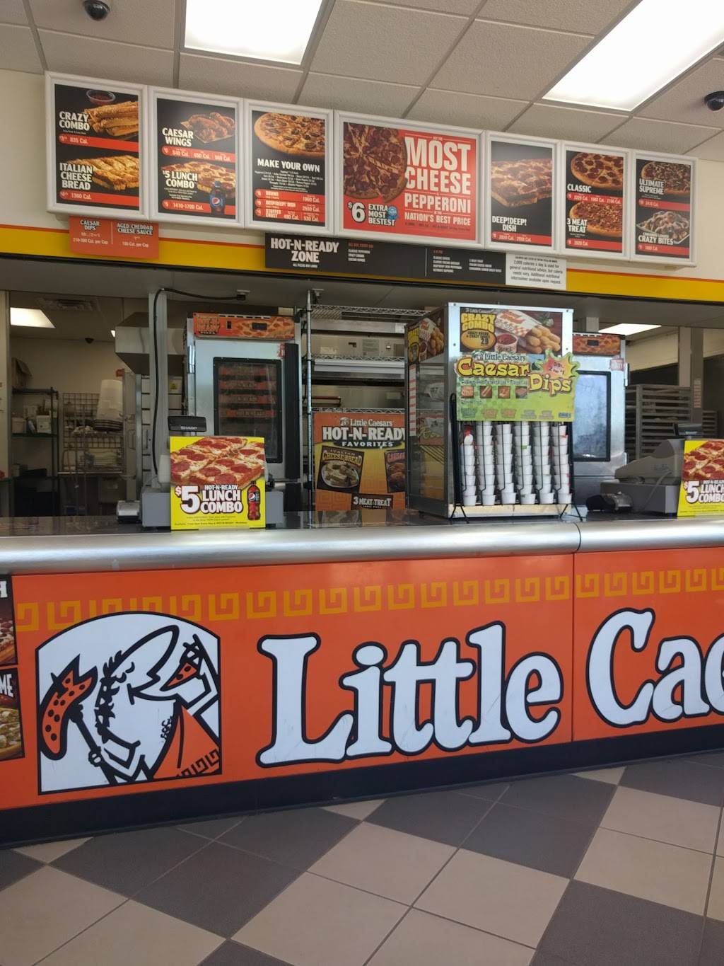 Little Caesars Pizza | meal takeaway | 720 Lincolnway E, Goshen, IN 46526, USA | 5745348888 OR +1 574-534-8888