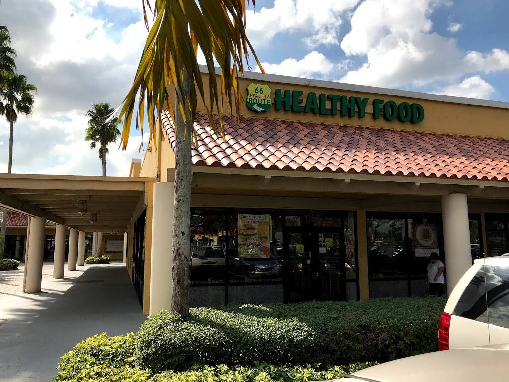 Healthy Route 66 Kendall | restaurant | 13816 SW 56th St, Miami, FL 33175, USA | 3052005239 OR +1 305-200-5239