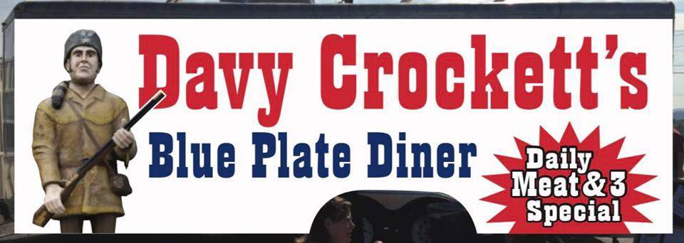 Davy Crocketts Blue Plate Diner | restaurant | 195 Van Hill Rd, Greeneville, TN 37745, USA | 4232344451 OR +1 423-234-4451