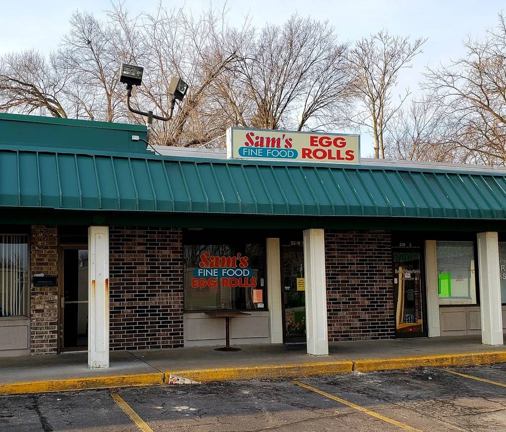 Sams Fine Food & Egg Rolls | restaurant | 3300 SW 9th St #4, Des Moines, IA 50315, USA | 5152885400 OR +1 515-288-5400