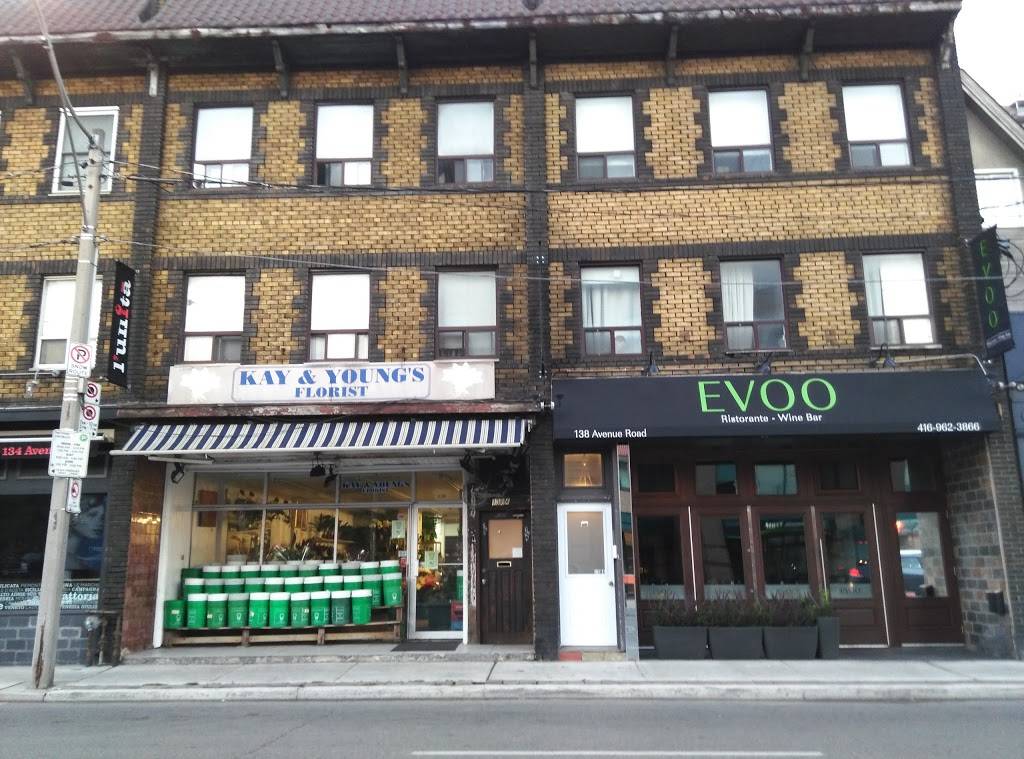 Evoo | restaurant | 138 Avenue Rd, Toronto, ON M5R 2H6, Canada | 6475600381 OR +1 647-560-0381