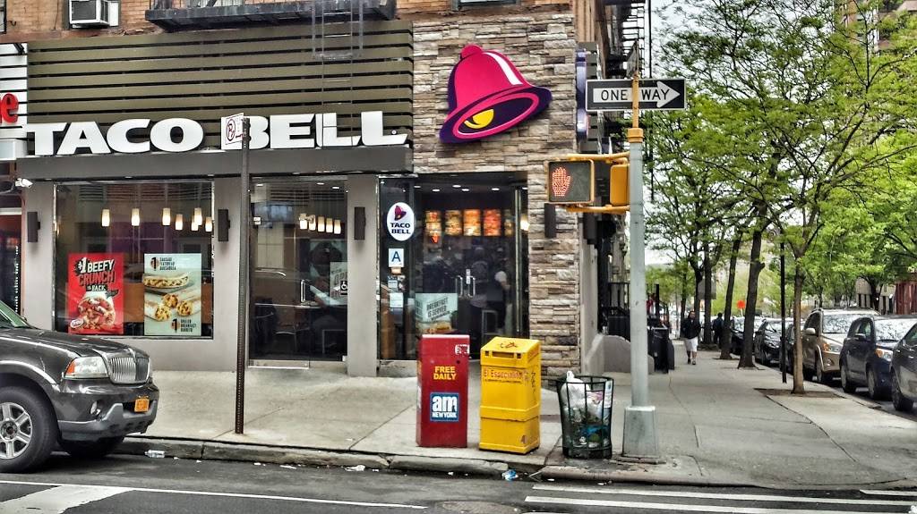Taco Bell | meal takeaway | 1503 Lexington Ave, New York, NY 10029, USA | 6463623400 OR +1 646-362-3400