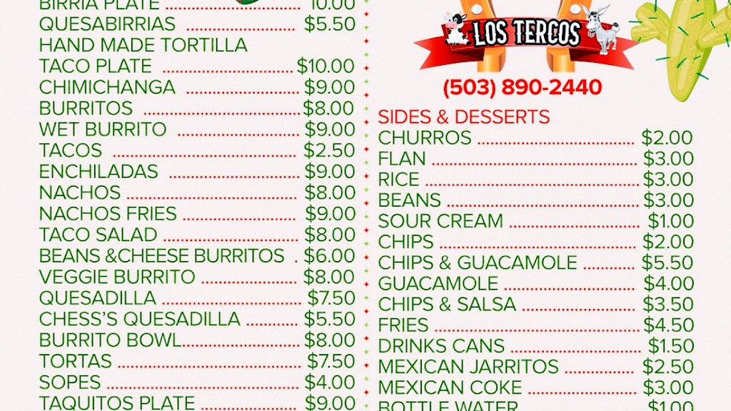 Los tercos mexican food | restaurant | 16318 OR-224, Damascus, OR 97089, USA | 5038902440 OR +1 503-890-2440