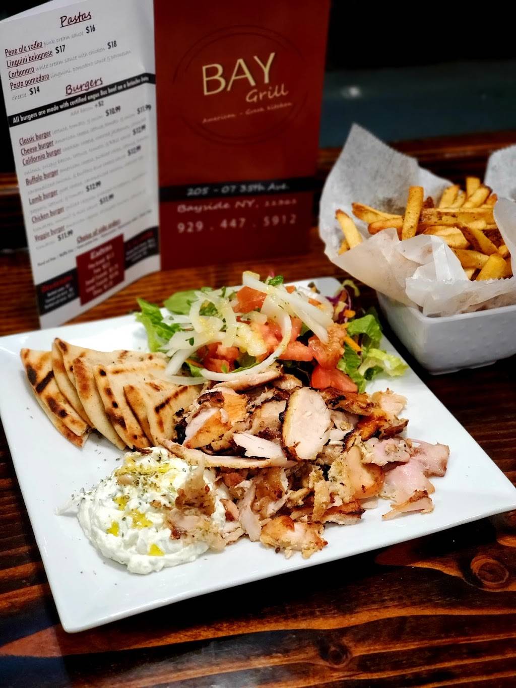 Bay Grill Restaurant Delivery Pickup Greek American Food Gyro So | restaurant | 205-07 35th Ave, Queens, NY 11361, USA | 9294475912 OR +1 929-447-5912