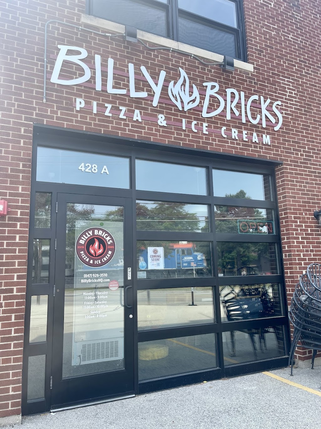 Billy Bricks Pizza & Ice Cream | restaurant | 428 Green Bay Rd, Highwood, IL 60040, USA | 8477808644 OR +1 847-780-8644