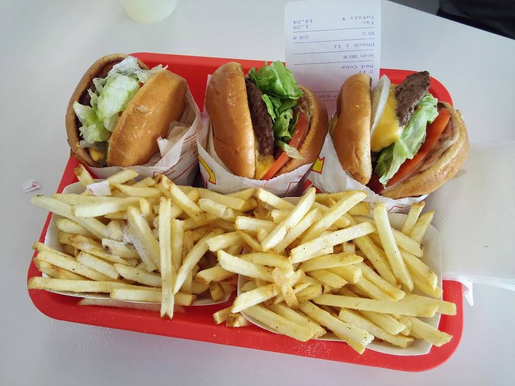 In-N-Out Burger | restaurant | 1417 Fitzgerald Dr, Pinole, CA 94564, USA | 8007861000 OR +1 800-786-1000