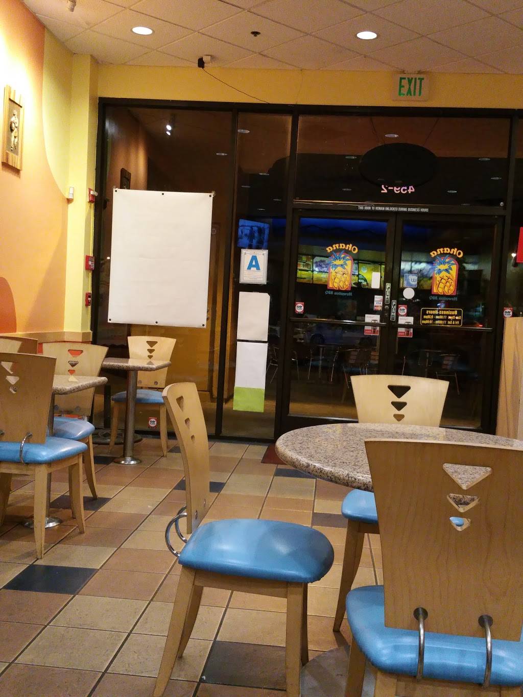 Ohana Hawaiian BBQ | restaurant | 459 College Blvd #2, Oceanside, CA 92057, USA | 7606306800 OR +1 760-630-6800