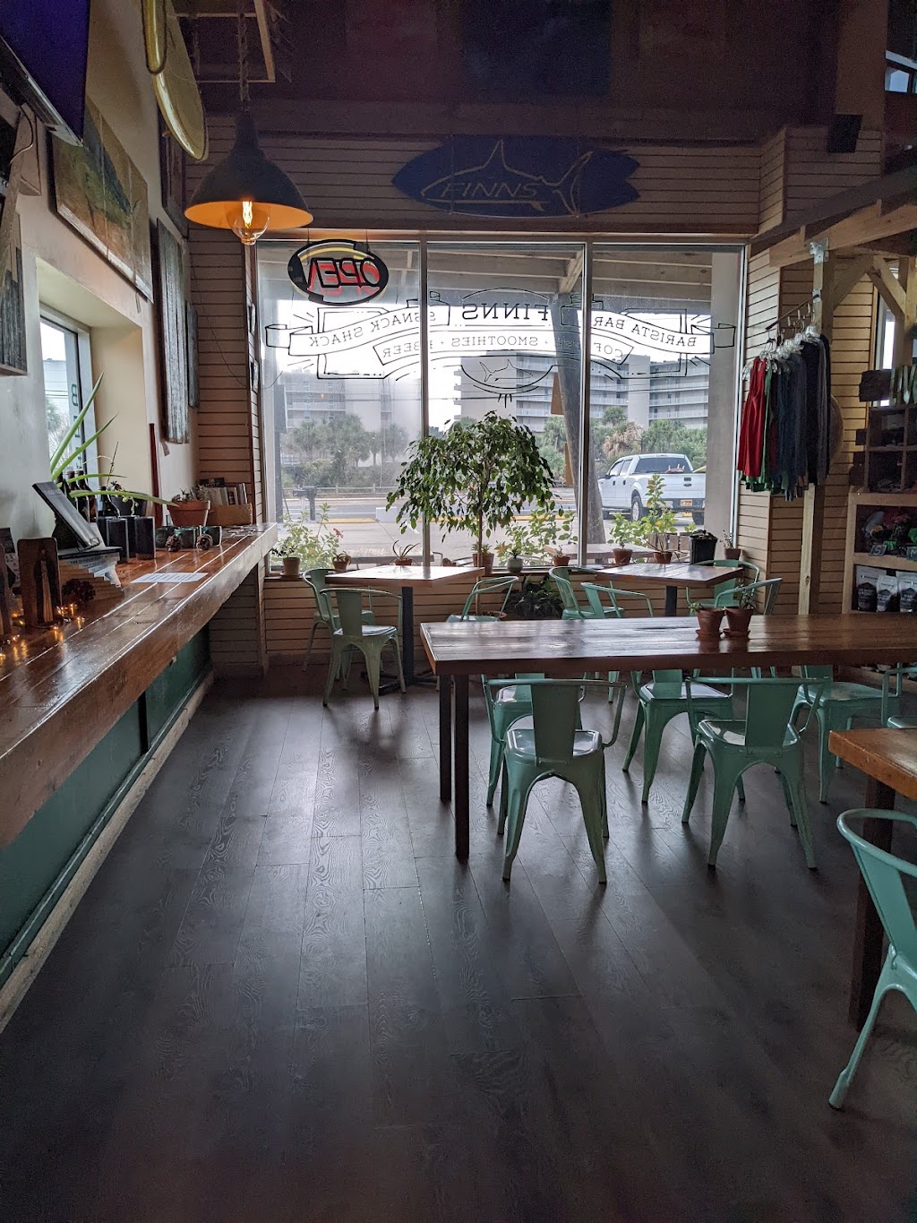 FINNS Barista Bar and Snack Shack | cafe | 7220 Thomas Dr, Panama City, FL 32408, USA | 8508661471 OR +1 850-866-1471