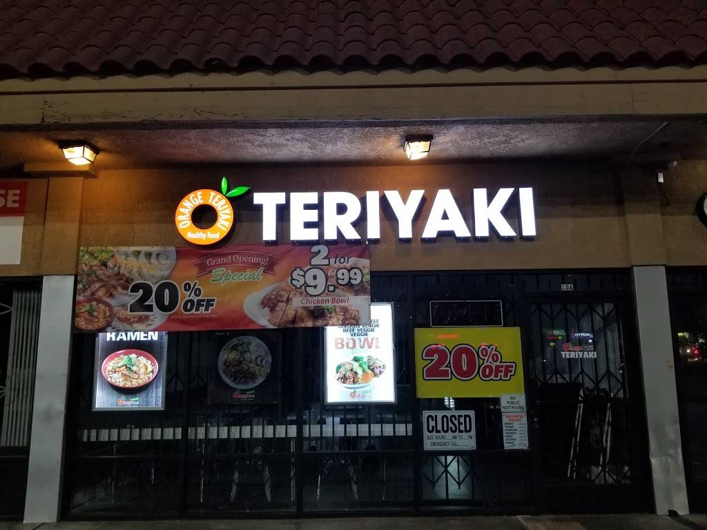 Orange Grill Teriyaki House | restaurant | 6583 Atlantic Ave #104, Long Beach, CA 90805, USA | 5629800115 OR +1 562-980-0115