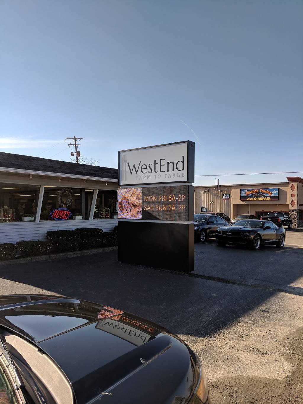 WestEnd Farm To Table | restaurant | 4141 W Michigan Ave, Jackson, MI 49202, USA | 5177504999 OR +1 517-750-4999