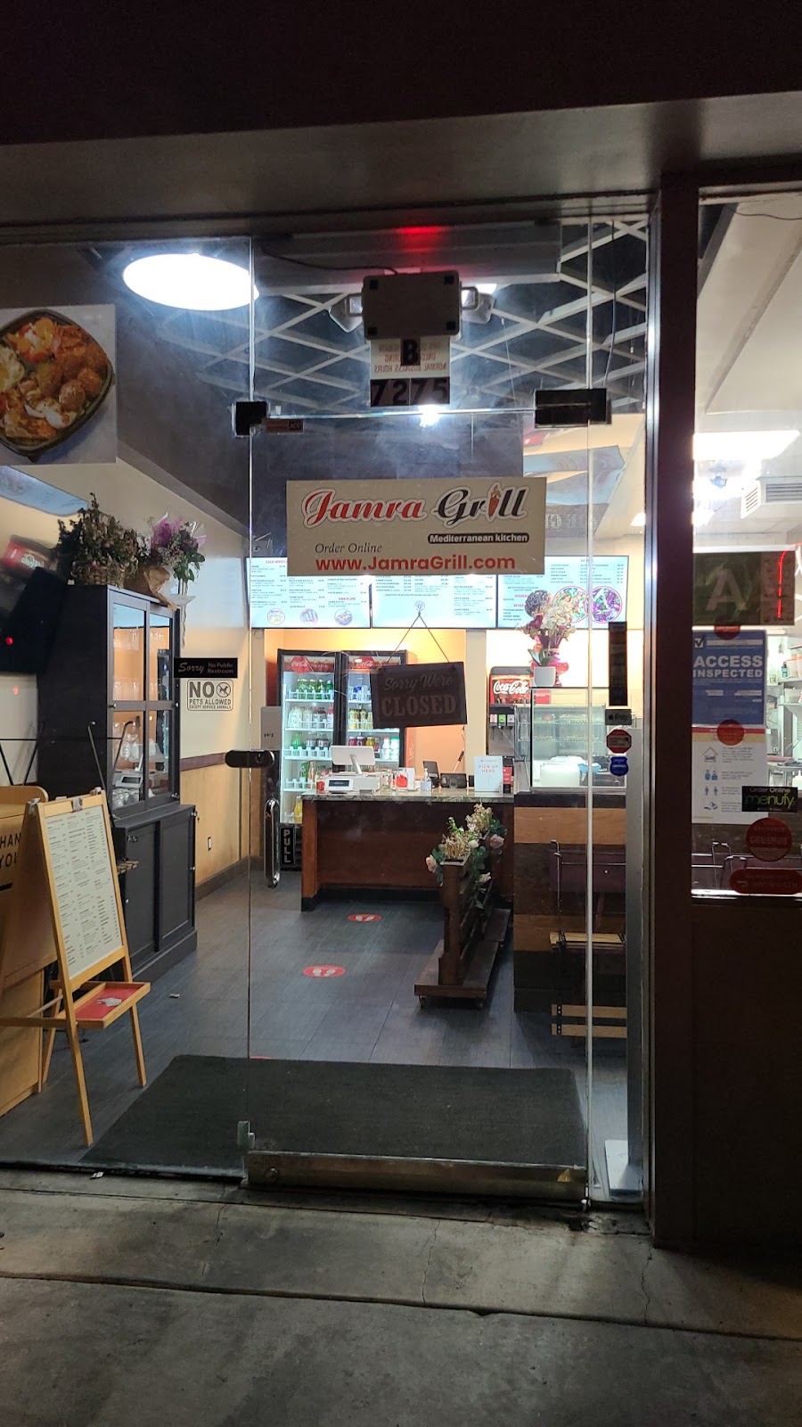 Jamra Grill | restaurant | 7275 Melrose Ave Unit B, Los Angeles, CA 90046, USA | 3239917476 OR +1 323-991-7476