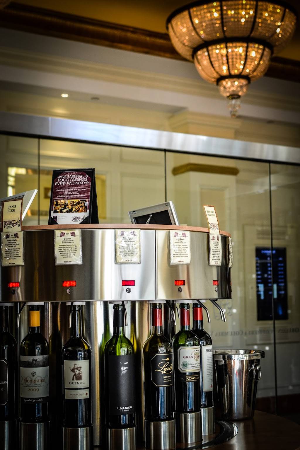 Tastings - A Wine Experience | restaurant | 50 W Washington St, Indianapolis, IN 46204, USA | 3174232400 OR +1 317-423-2400