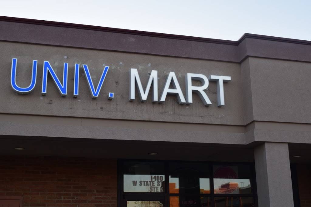 Univ Mart | restaurant | 1400 W State St SUITE K, West Lafayette, IN 47906, USA | 7658388147 OR +1 765-838-8147
