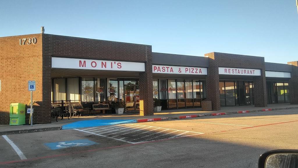 Monis Pasta & Pizza | restaurant | 1730 W Randol Mill Rd #100, Arlington, TX 76012, USA | 8178606664 OR +1 817-860-6664