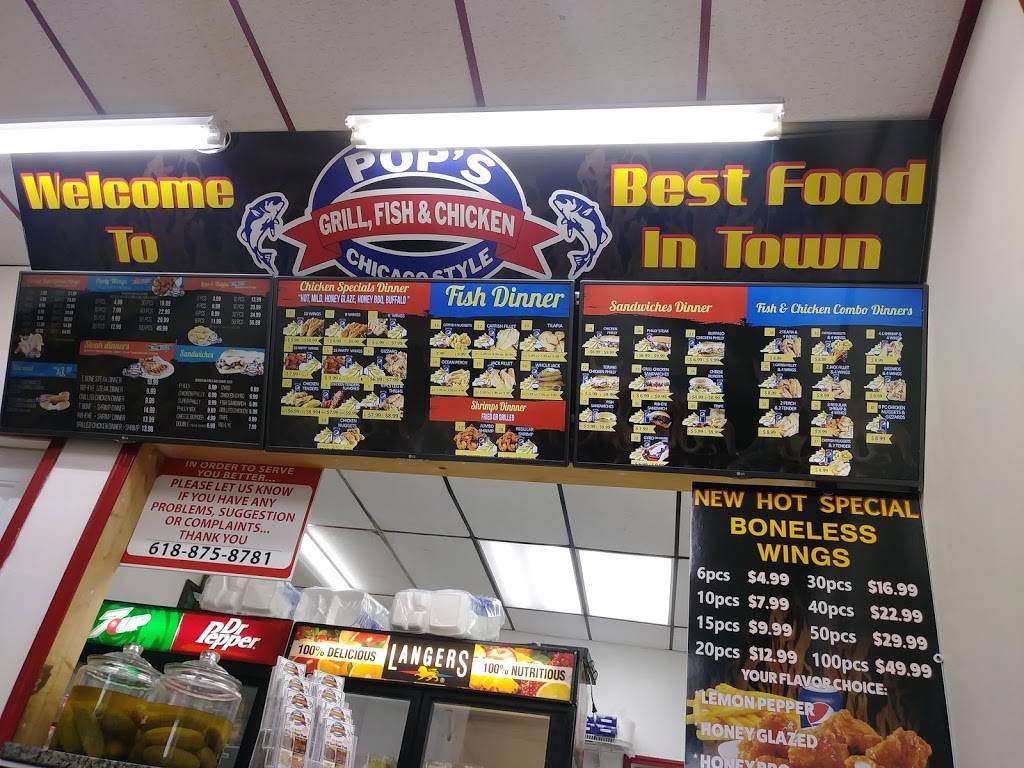 Pops / Louisiana Fish and Chicken | restaurant | 3354 S Jefferson Ave, St. Louis, MO 63118, USA | 3146800000 OR +1 314-680-0000