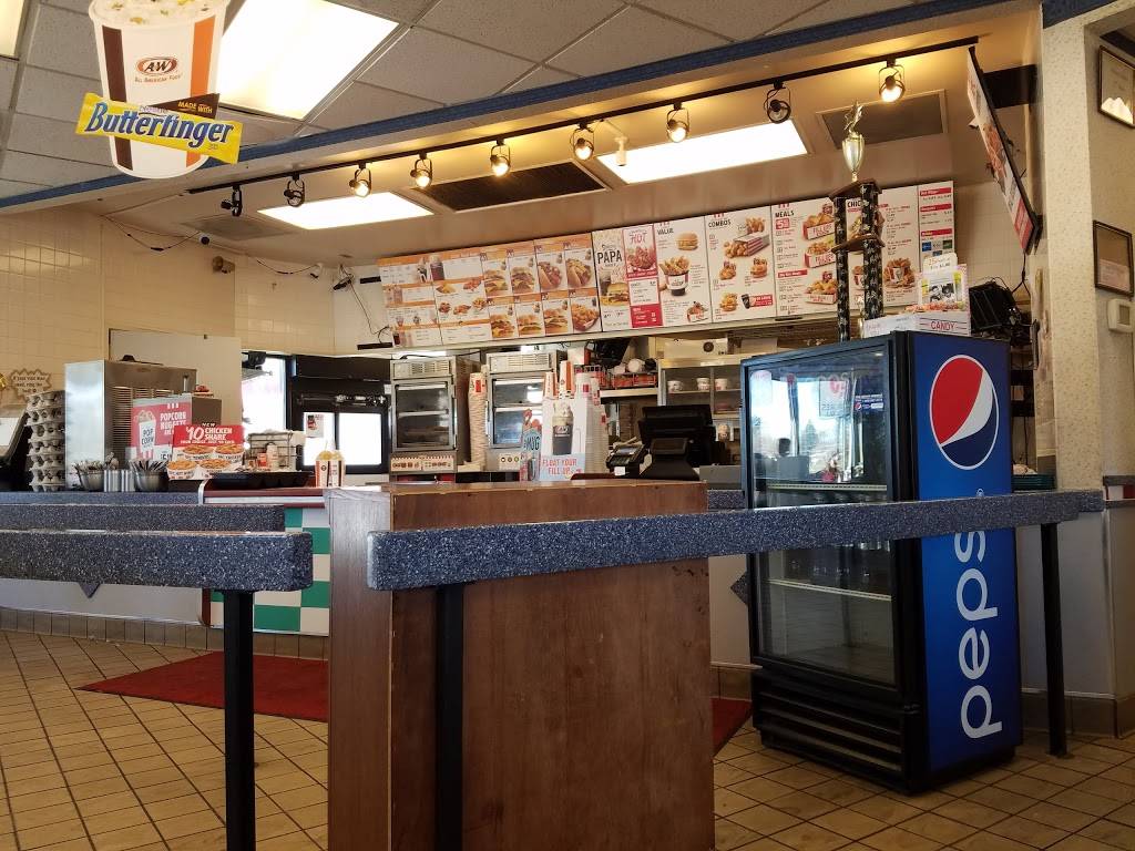 A&W | restaurant | 6660 Camden Blvd, Fountain, CO 80817, USA | 7193920426 OR +1 719-392-0426