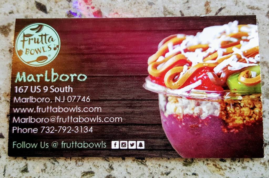 Frutta Bowls | restaurant | 167 U.S. 9, Marlboro Township, NJ 07746, USA | 7327923134 OR +1 732-792-3134