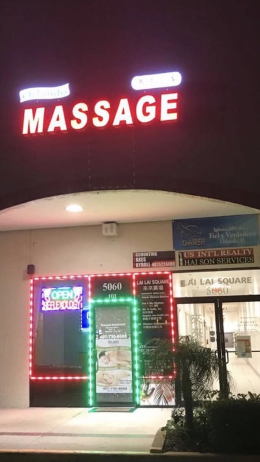 Lee Massage Spa | restaurant | 5060 W Colonial Dr STE 101, Orlando, FL 32808, USA | 4077308688 OR +1 407-730-8688