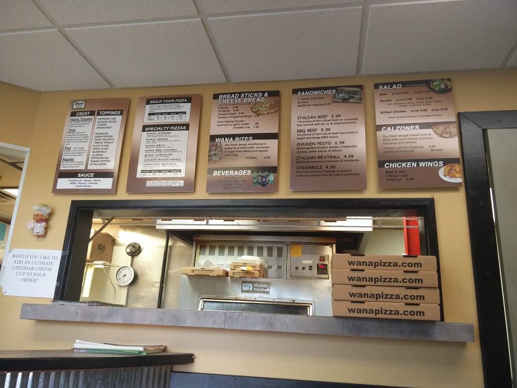 Wana Pizza | restaurant | 713 E Lincolnway, La Porte, IN 46350, USA | 2193249262 OR +1 219-324-9262