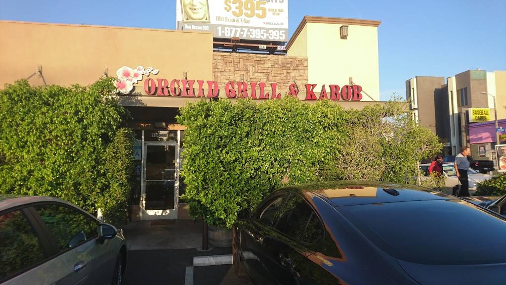 Orchid Grill & Kabob | restaurant | 19649 Ventura Blvd, Tarzana, CA 91356, USA | 8183433204 OR +1 818-343-3204