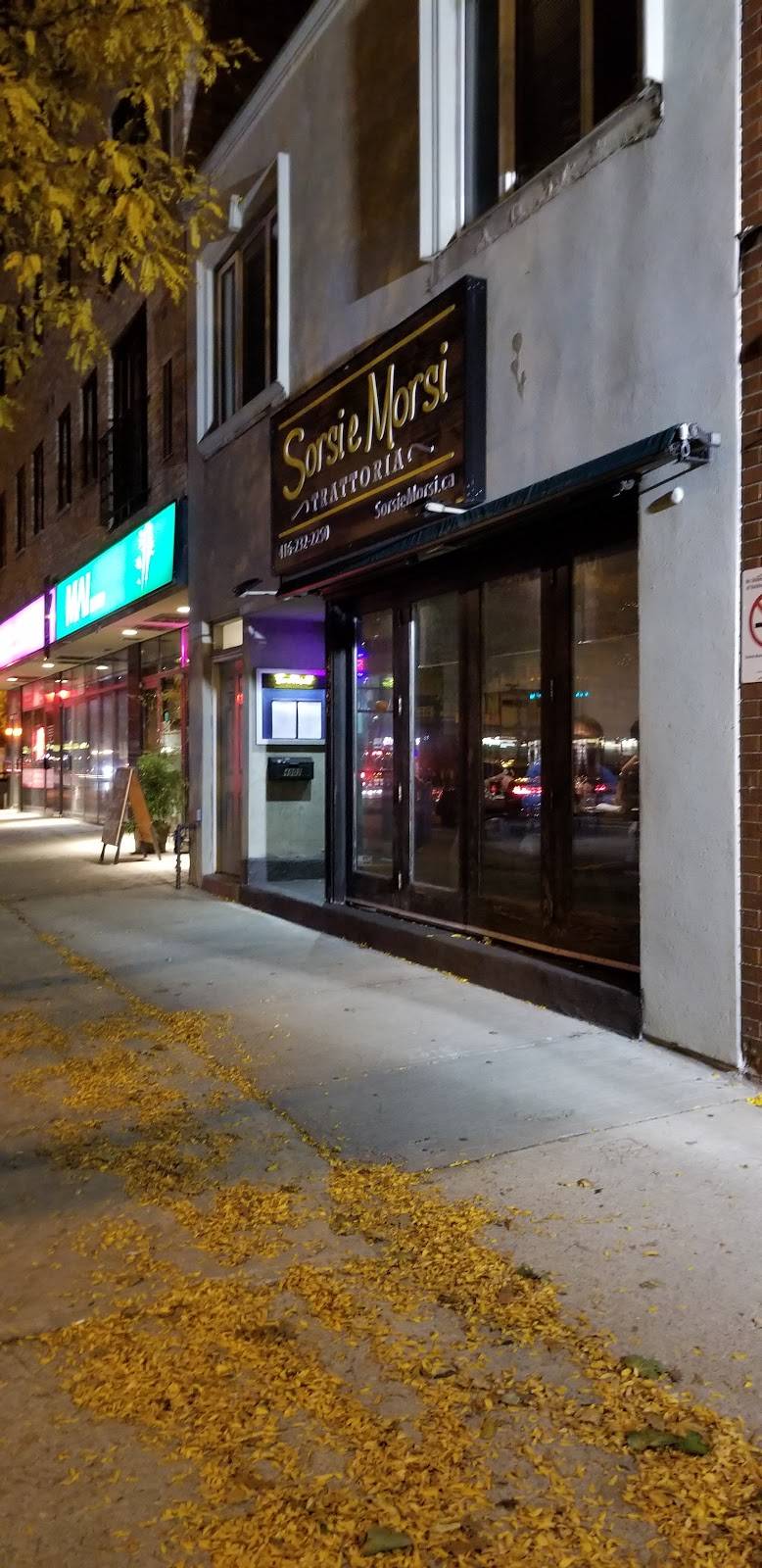 Sorsi e Morsi | restaurant | 4900 Dundas St W, Etobicoke, ON M9A 1B5, Canada | 4162322250 OR +1 416-232-2250