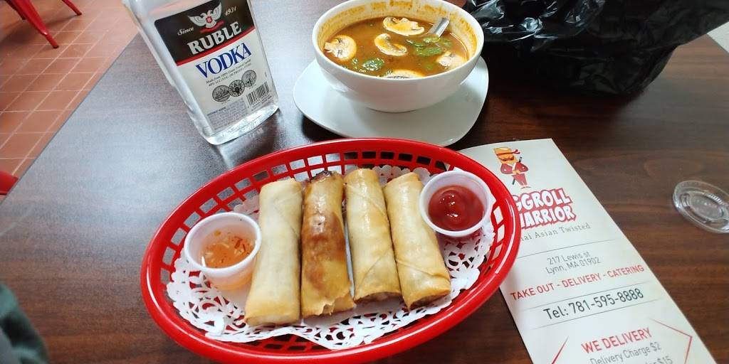 Eggroll Warrior THAI | restaurant | 217 Lewis St, Lynn, MA 01902, USA | 7815958888 OR +1 781-595-8888