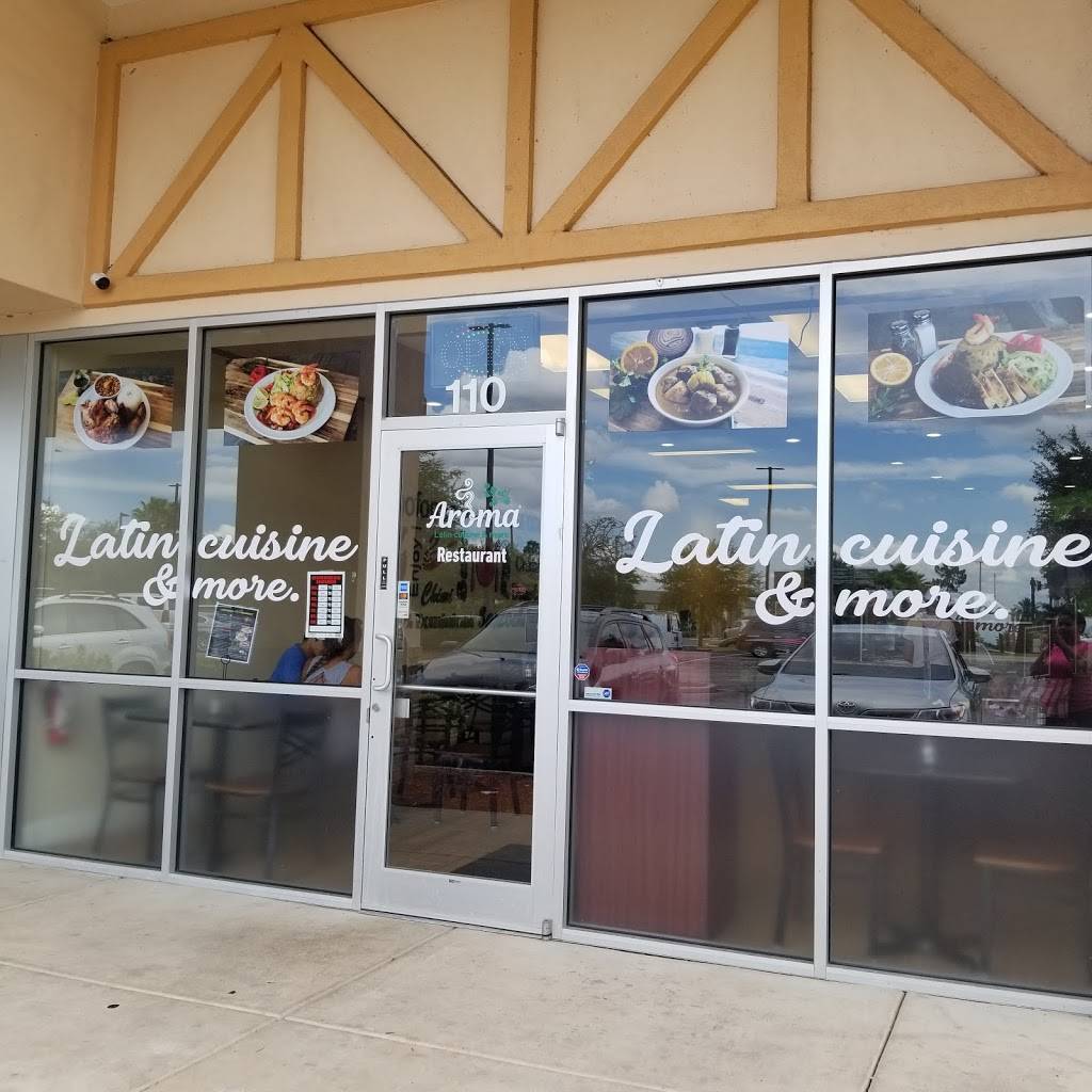 Aroma Latin Cuisine & More | restaurant | 13802 Landstar Blvd #110, Orlando, FL 32824, USA | 4072864779 OR +1 407-286-4779
