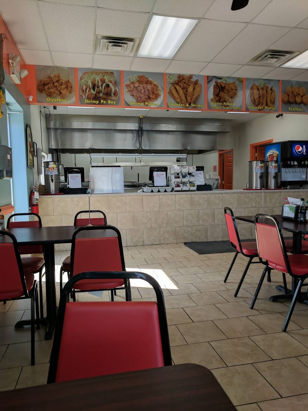 Carolina Fish Fry | restaurant | 423 Yopp Rd #100, Jacksonville, NC 28540, USA | 9102193525 OR +1 910-219-3525