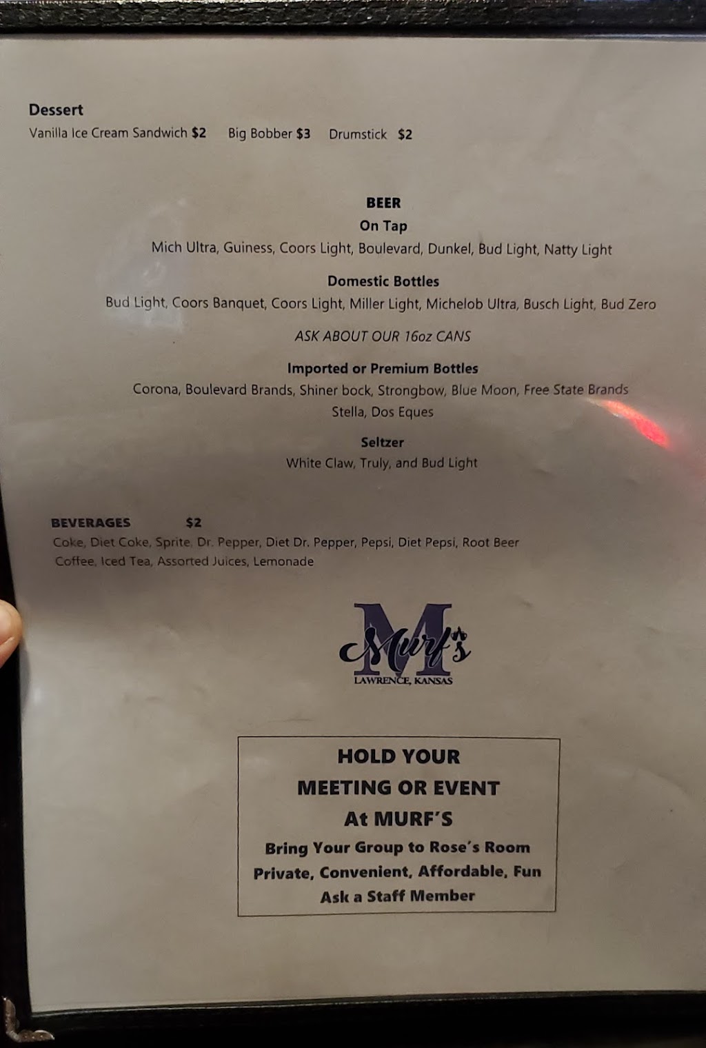 Murfs Grille | restaurant | 3115 W 6th St, Lawrence, KS 66049, USA | 7858566873 OR +1 785-856-6873