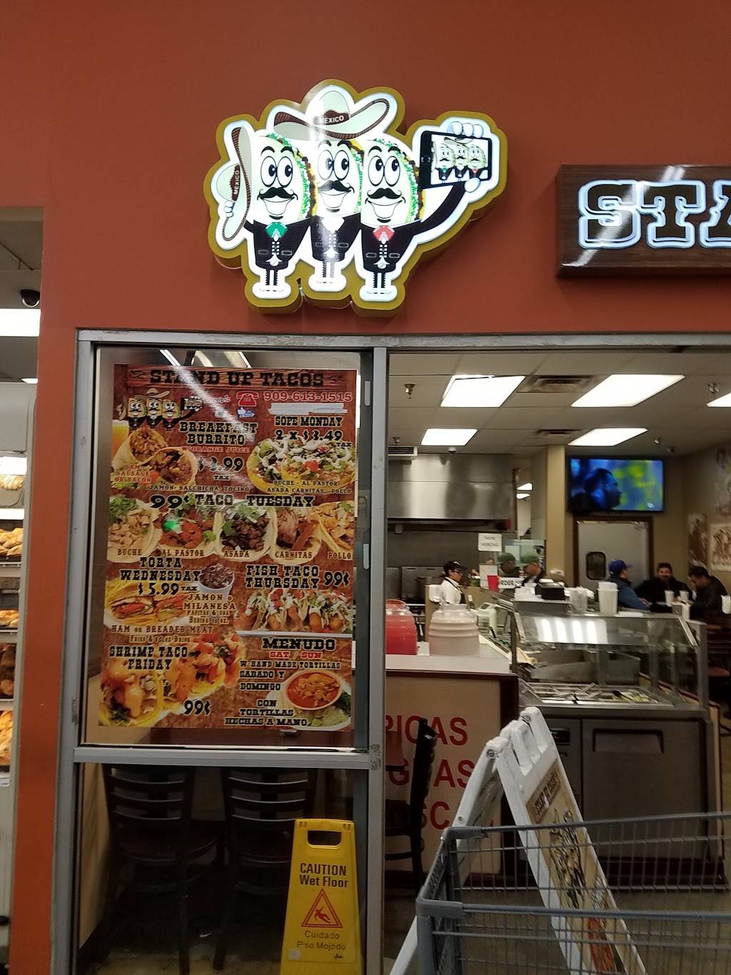 Stand Up Tacos | restaurant | 12375 Central Ave, Chino, CA 91710, USA | 9096131515 OR +1 909-613-1515