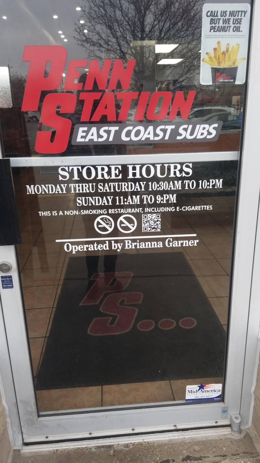 Penn Station East Coast Subs | meal takeaway | 4600 Shelbyville Rd, Louisville, KY 40207, USA | 5027217366 OR +1 502-721-7366