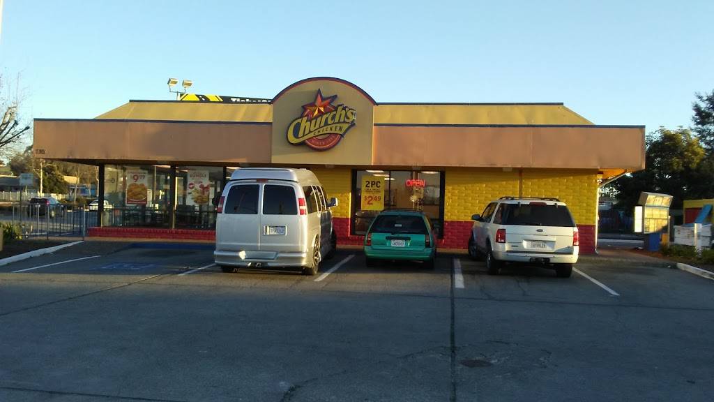 Churchs Chicken | restaurant | 7301 Bancroft Ave, Oakland, CA 94605, USA | 5105685152 OR +1 510-568-5152