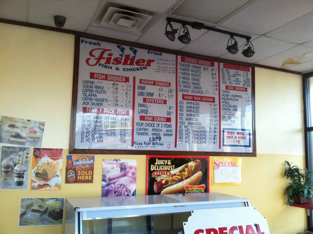 Fisher FISH & CHICKEN 56 N Michigan Rd | restaurant | 5620 Michigan Rd, Indianapolis, IN 46228, USA | 3172029144 OR +1 317-202-9144
