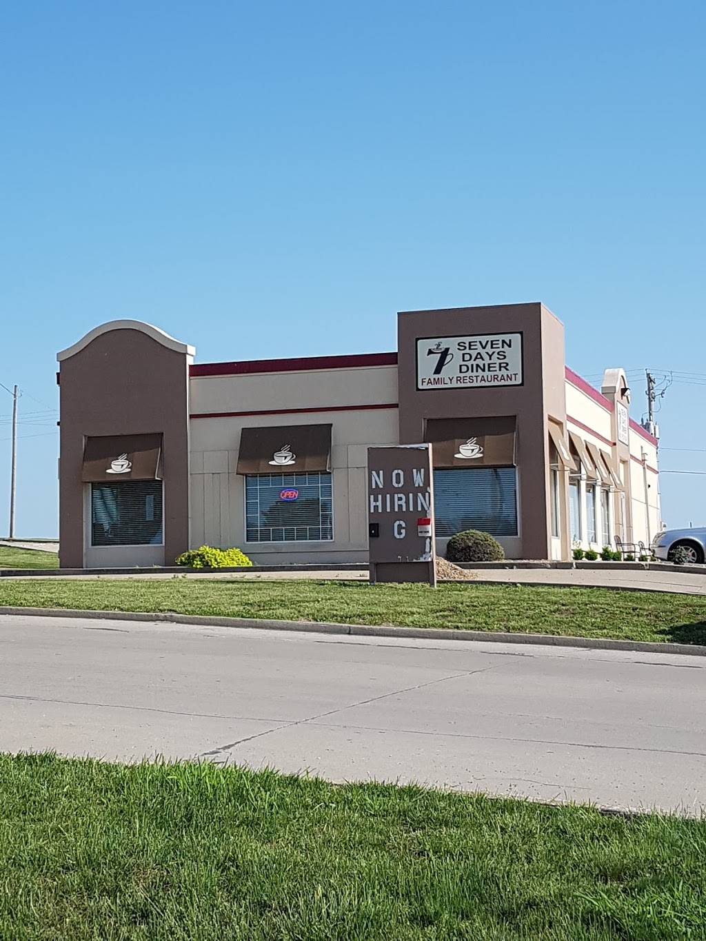 7 Days Diner | restaurant | 108 NW 4th St, Concordia, MO 64020, USA | 6604630422 OR +1 660-463-0422