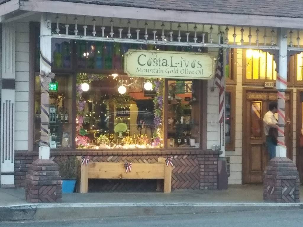 CostaLivos Mountain Gold Olive Oil | restaurant | 5029 CA-140, Mariposa, CA 95338, USA | 2097426198 OR +1 209-742-6198