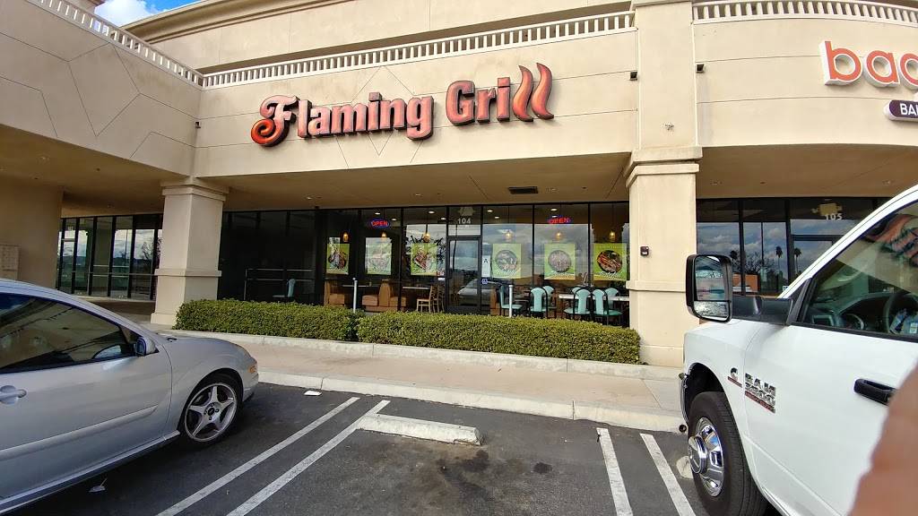 Flaming Grill | restaurant | 22420 Cactus Ave #109, Moreno Valley, CA 92553, USA | 9516530888 OR +1 951-653-0888