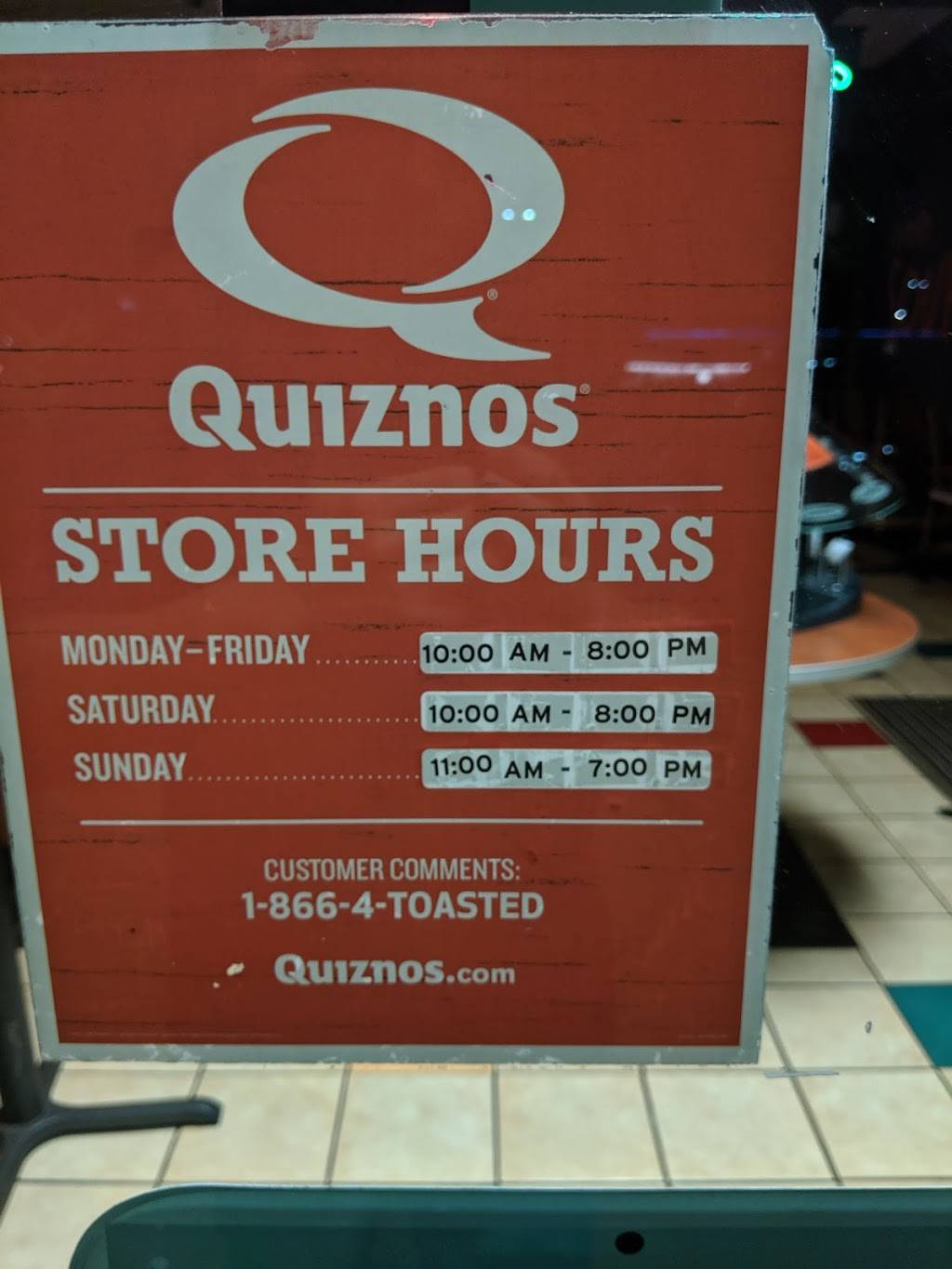 Quiznos | restaurant | 590 Farrington Hwy Unit 22, Kapolei, HI 96707, USA | 8086748200 OR +1 808-674-8200