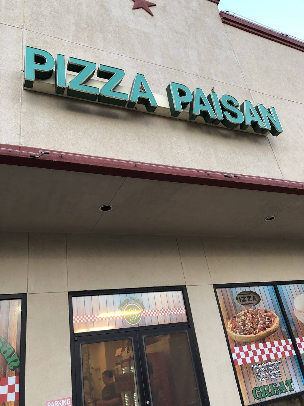 Pizza Paisan | restaurant | 9 Oak Creek Dr A, Kaufman, TX 75142, USA | 9729320555 OR +1 972-932-0555