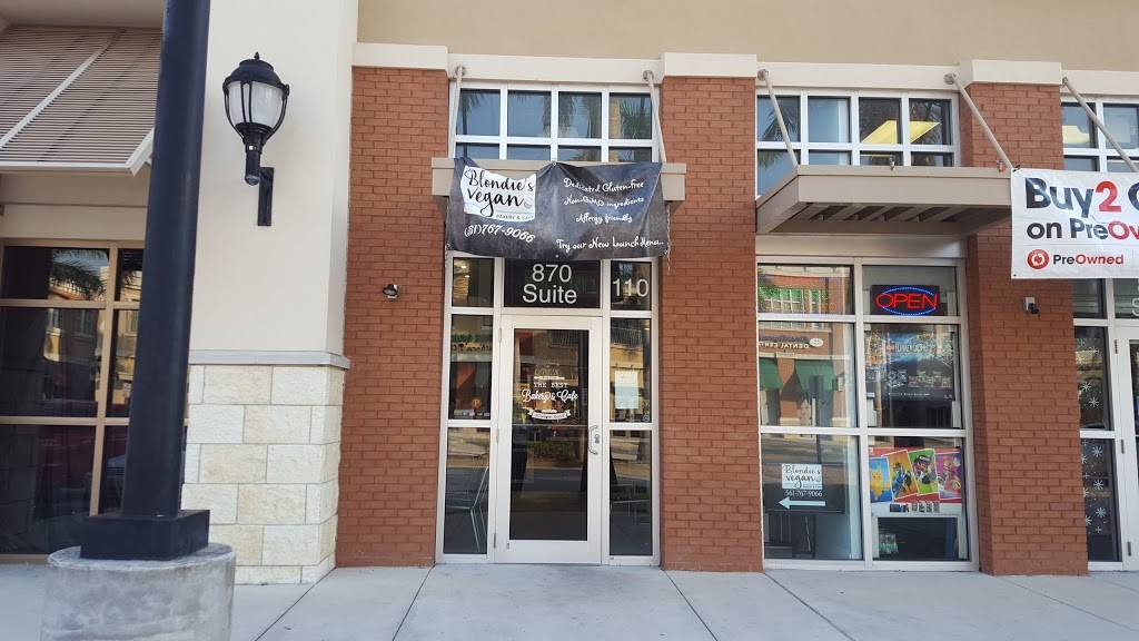 Blondies Vegan Bakery & Cafe | bakery | 870 N Congress Ave suite 110, Boynton Beach, FL 33426, USA | 5617679066 OR +1 561-767-9066