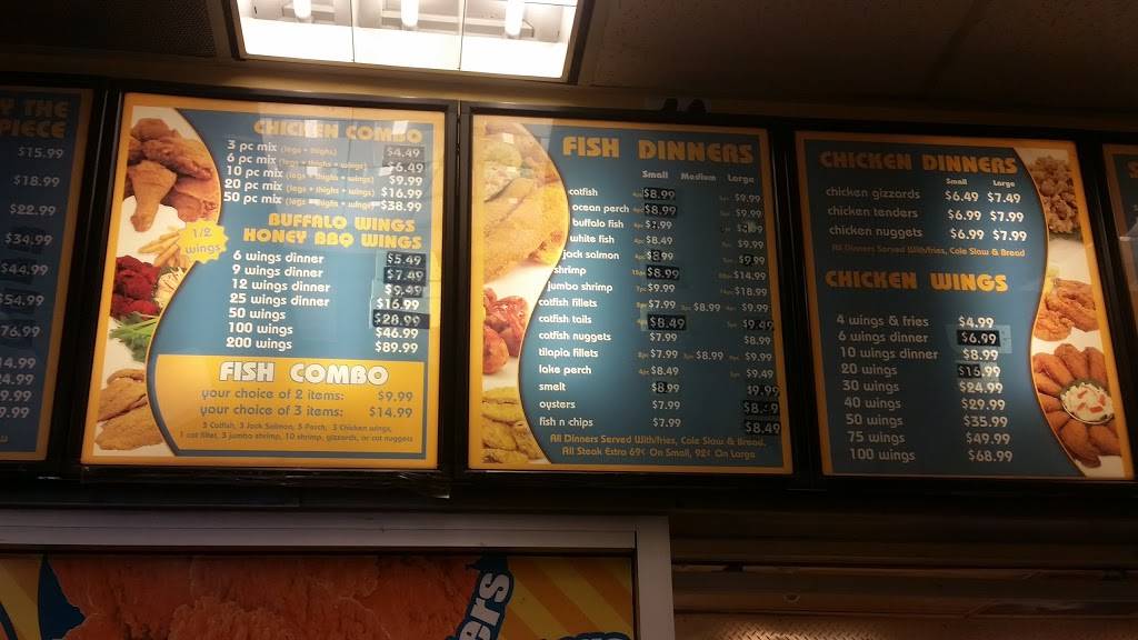 Sharks Fish and chicken | restaurant | 511 Vermont St, Gary, IN 46402, USA | 2198819100 OR +1 219-881-9100