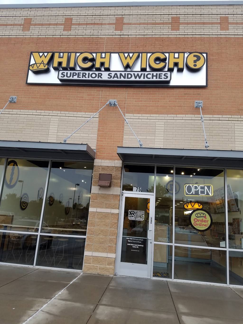 Which Wich Superior Sandwiches | restaurant | 5105 Eldorado Pkwy #175, Frisco, TX 75034, USA | 2148723864 OR +1 214-872-3864