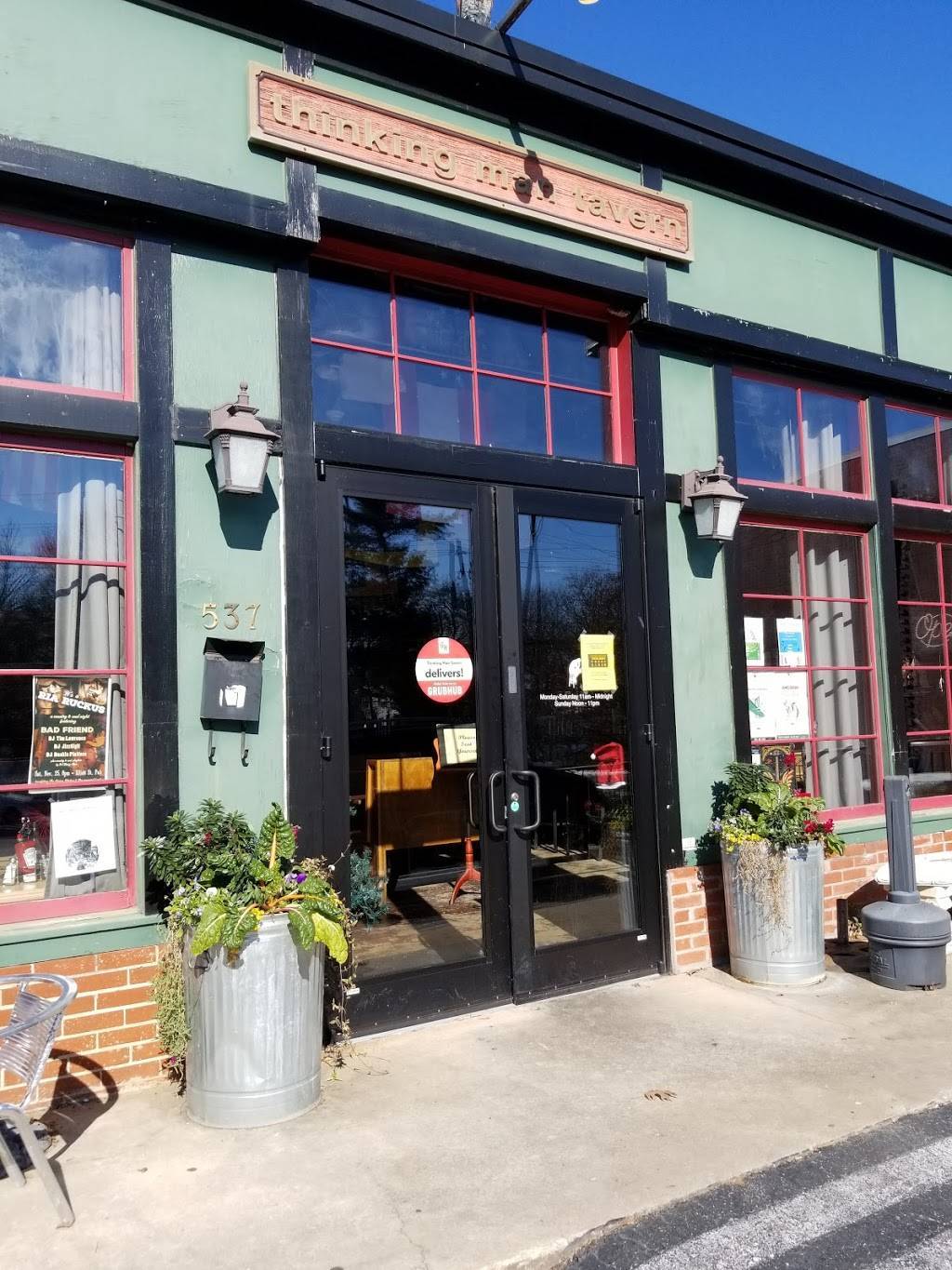 Thinking Man Tavern | restaurant | 537 W Howard Ave, Decatur, GA 30030, USA | 4043701717 OR +1 404-370-1717